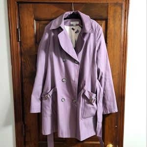 Via spina purple coat